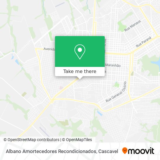 Albano Amortecedores Recondicionados map