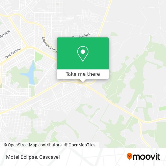 Mapa Motel Eclipse