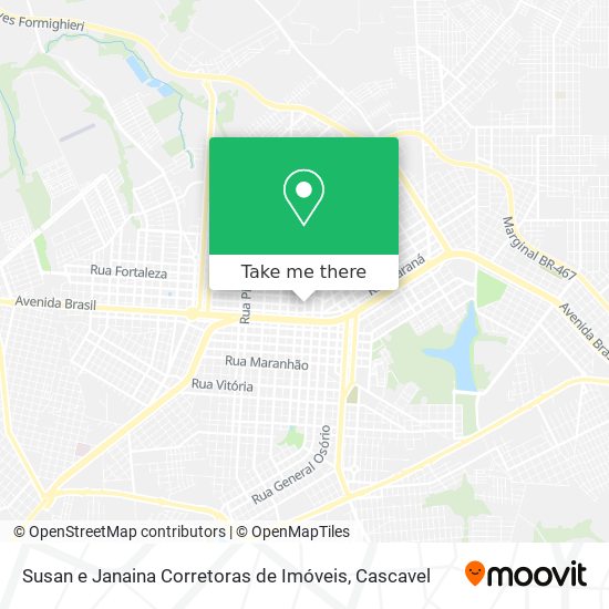 Susan e Janaina Corretoras de Imóveis map