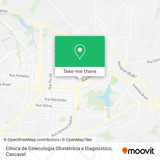 Mapa Clínica de Ginecologia Obstetrícia e Diagnóstico