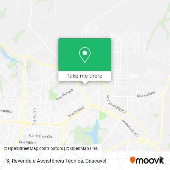 3j Revenda e Assistência Técnica map