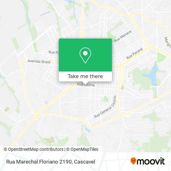 Rua Marechal Floriano 2190 map