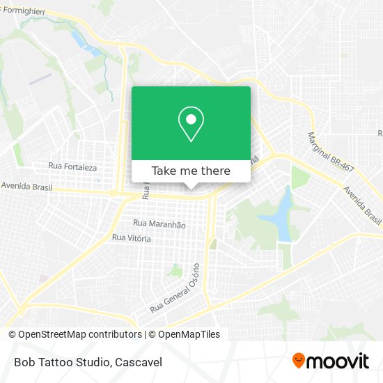 Bob Tattoo Studio map