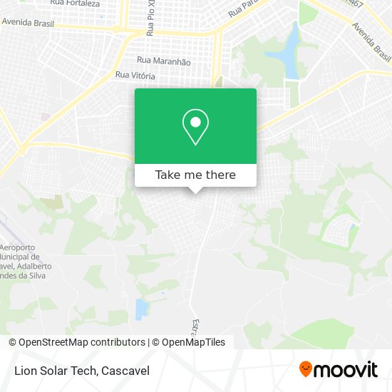 Mapa Lion Solar Tech
