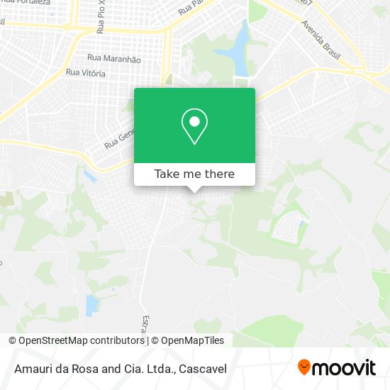 Amauri da Rosa and Cia. Ltda. map