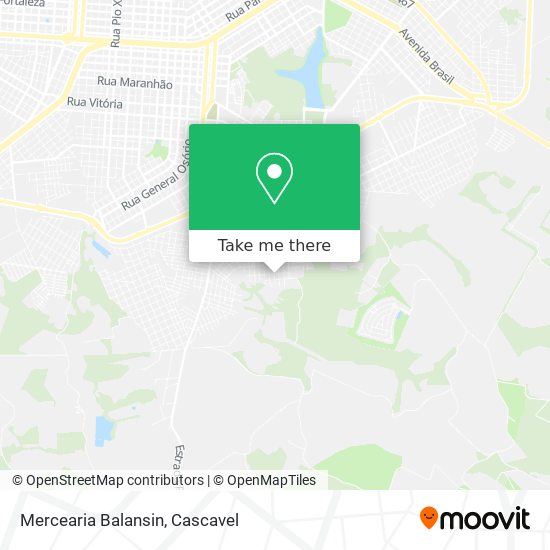 Mercearia Balansin map