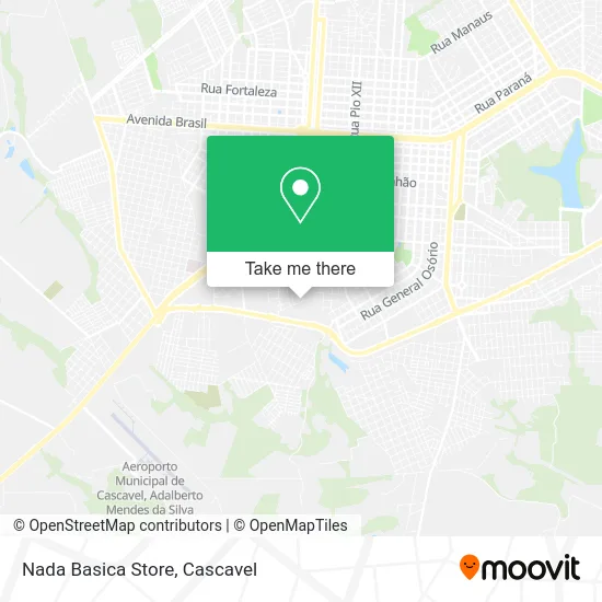 Nada Basica Store map