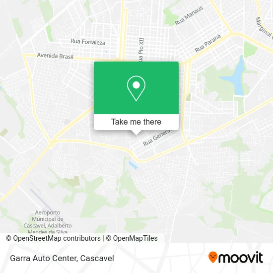 Garra Auto Center map
