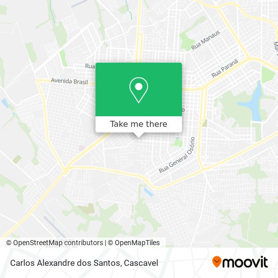 Carlos Alexandre dos Santos map