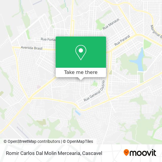 Romir Carlos Dal Molin Mercearia map