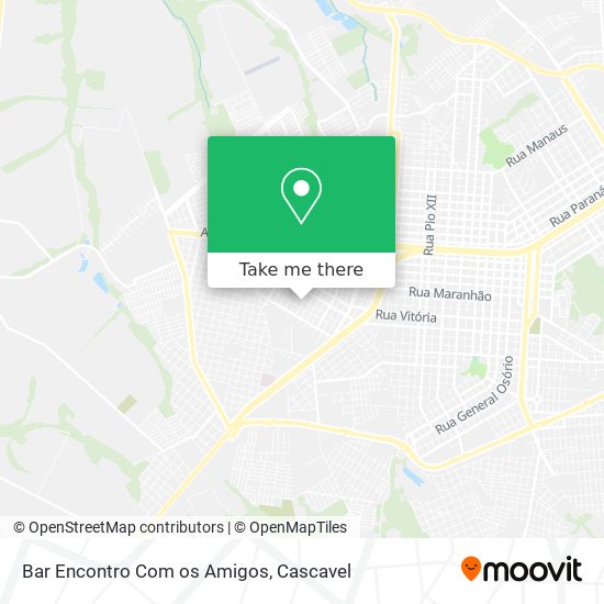 Bar Encontro Com os Amigos map