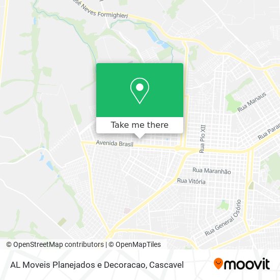 AL Moveis Planejados e Decoracao map