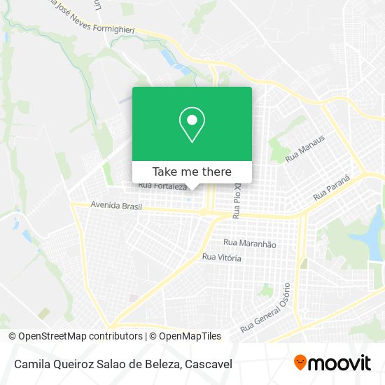 Camila Queiroz Salao de Beleza map
