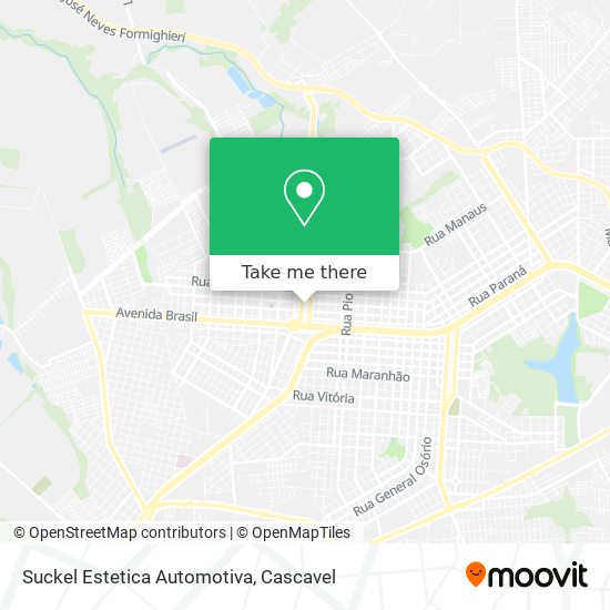 Suckel Estetica Automotiva map