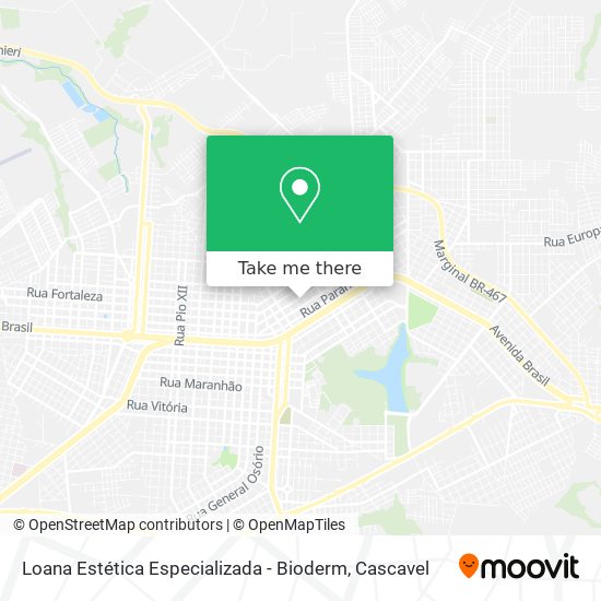 Loana Estética Especializada - Bioderm map