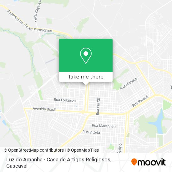 Mapa Luz do Amanha - Casa de Artigos Religiosos