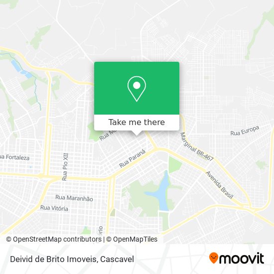 Deivid de Brito Imoveis map