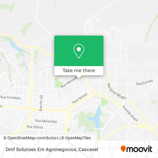 Dmf Solucoes Em Agronegocios map