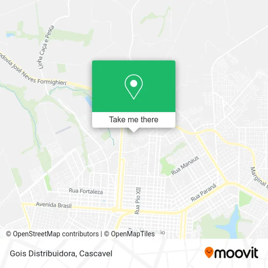 Gois Distribuidora map