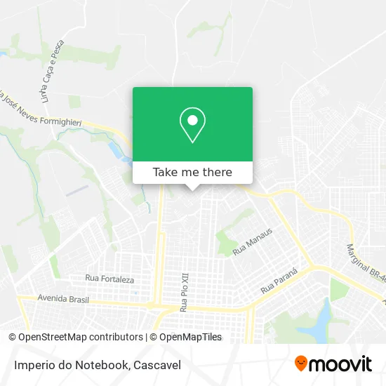 Imperio do Notebook map