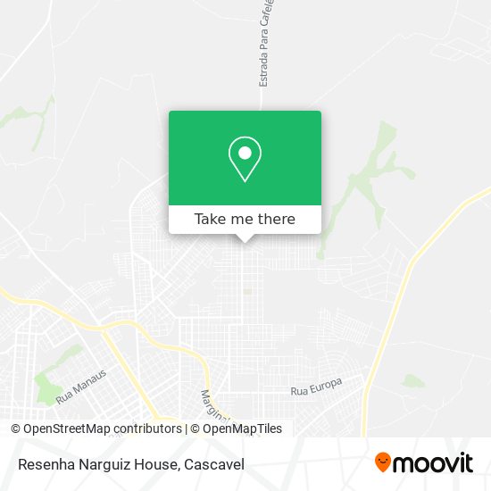 Resenha Narguiz House map