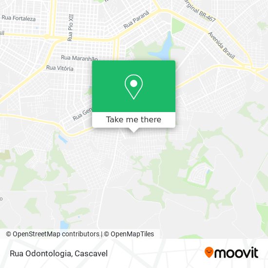 Rua Odontologia map