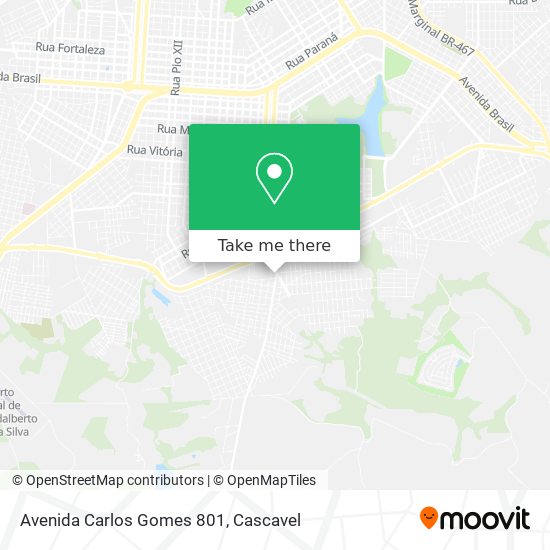 Avenida Carlos Gomes 801 map