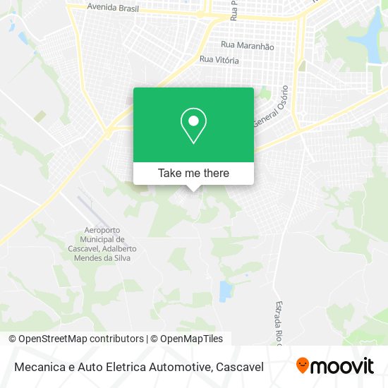 Mecanica e Auto Eletrica Automotive map