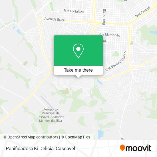 Panificadora Ki Delicia map