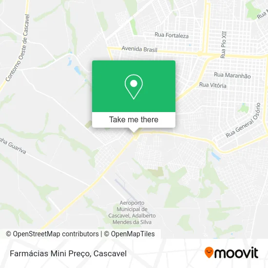 Farmácias Mini Preço map