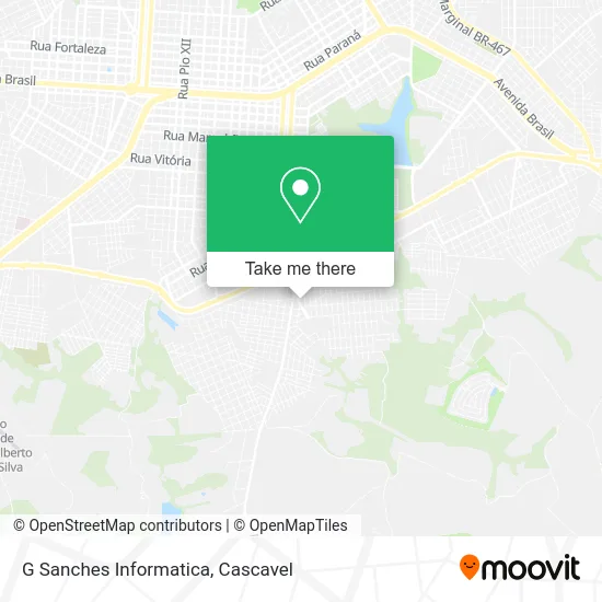 G Sanches Informatica map