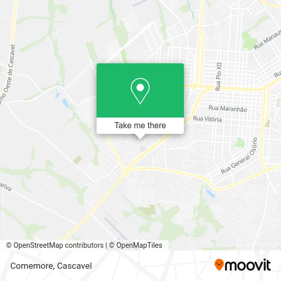 Comemore map