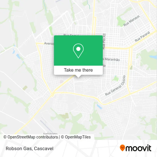 Robson Gas map