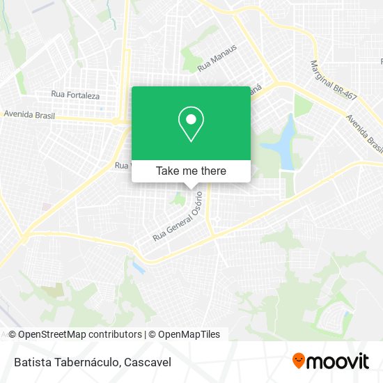 Batista Tabernáculo map