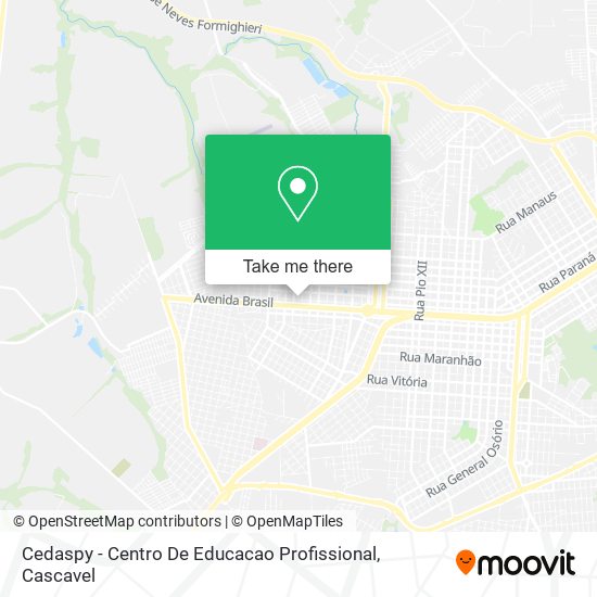Cedaspy - Centro De Educacao Profissional map