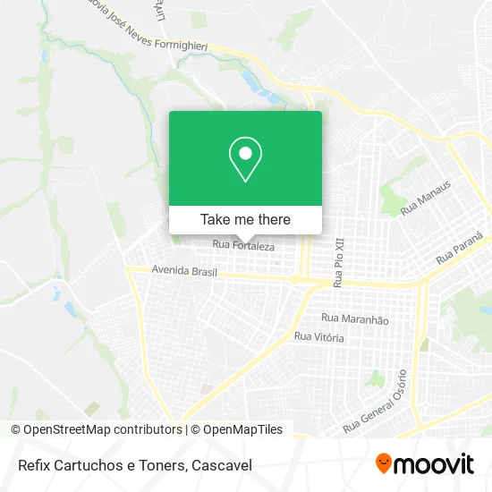 Refix Cartuchos e Toners map