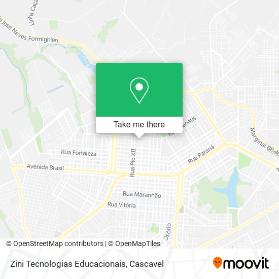 Zini Tecnologias Educacionais map