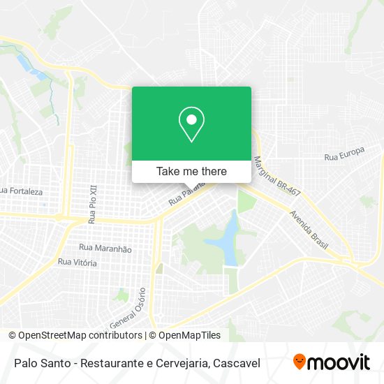 Palo Santo - Restaurante e Cervejaria map