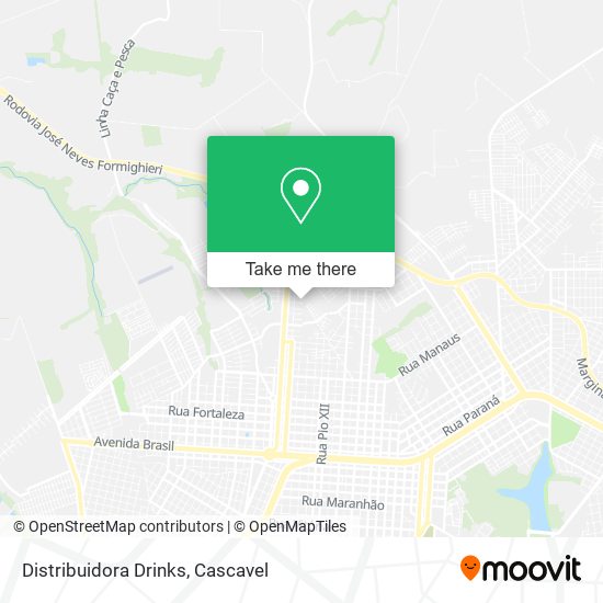 Distribuidora Drinks map