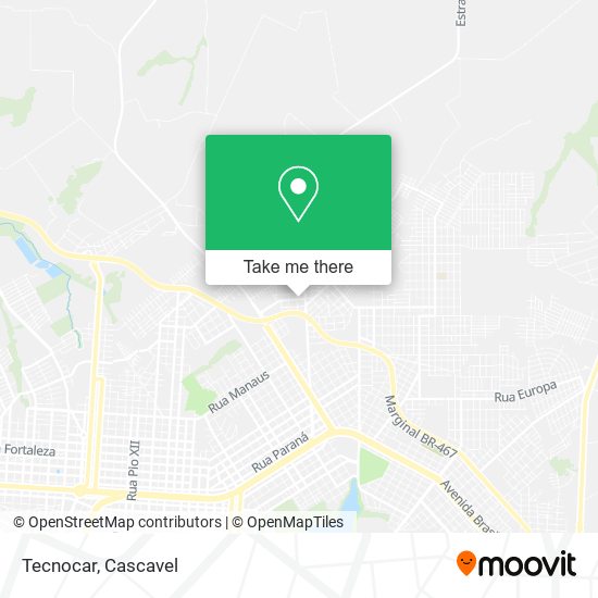 Tecnocar map