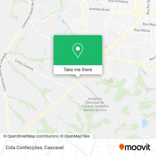 Cida Confecções map
