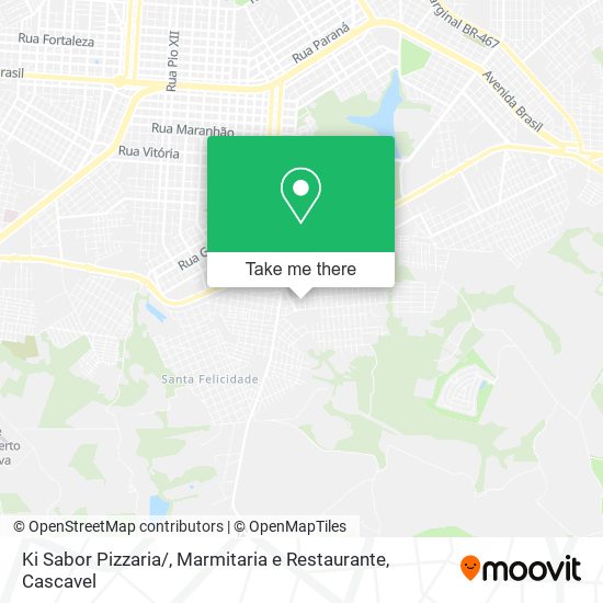 Ki Sabor Pizzaria / , Marmitaria e Restaurante map
