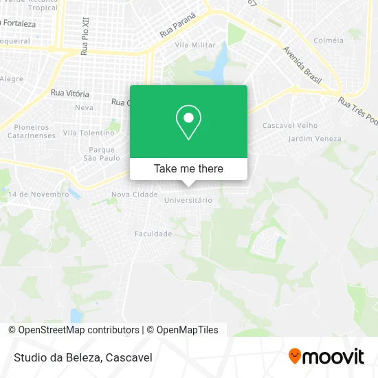 Studio da Beleza map