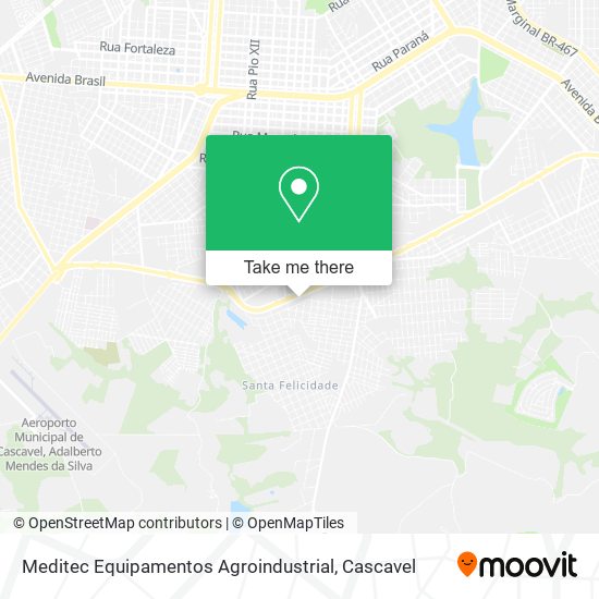 Meditec Equipamentos Agroindustrial map