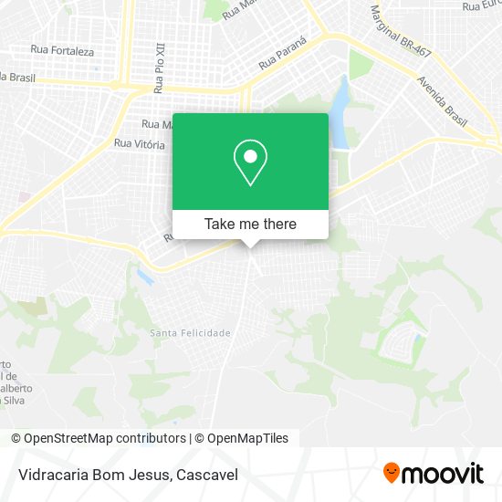 Vidracaria Bom Jesus map