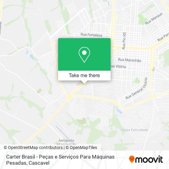 Carter Brasil - Peças e Serviços Para Máquinas Pesadas map