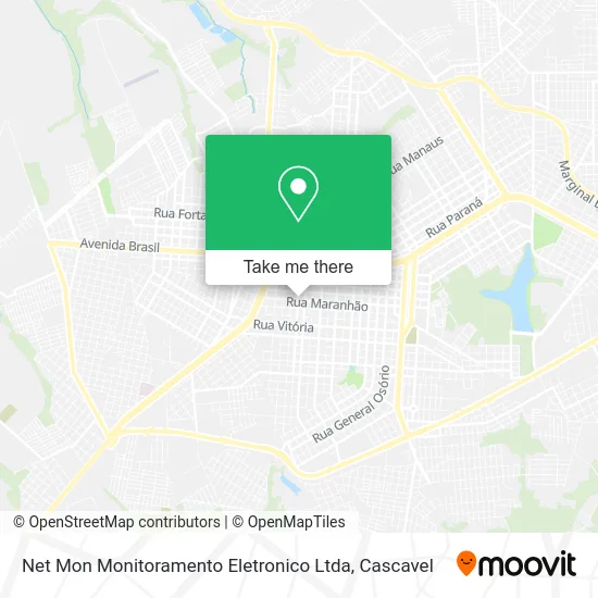 Net Mon Monitoramento Eletronico Ltda map