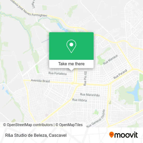 R&a Studio de Beleza map