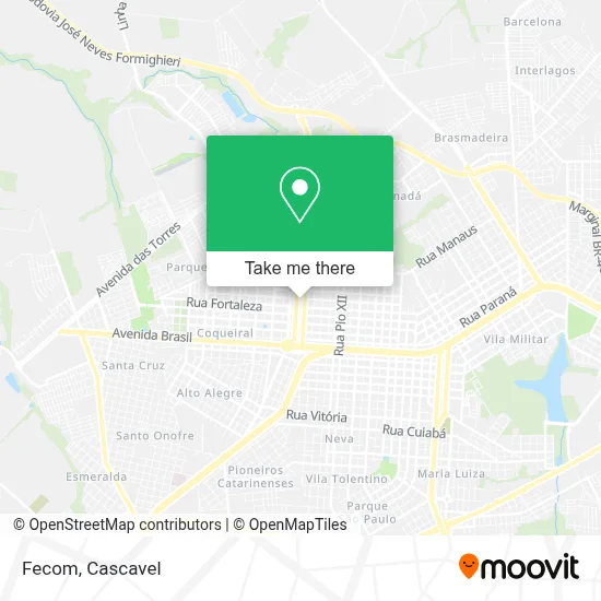 Fecom map