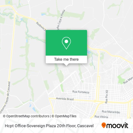 Hcpt Office-Sovereign Plaza 20th Floor map